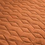 Μονόχρωμο Κουβερλί Chenille Πειραϊκή Πατραϊκή 230X250 / Caramel